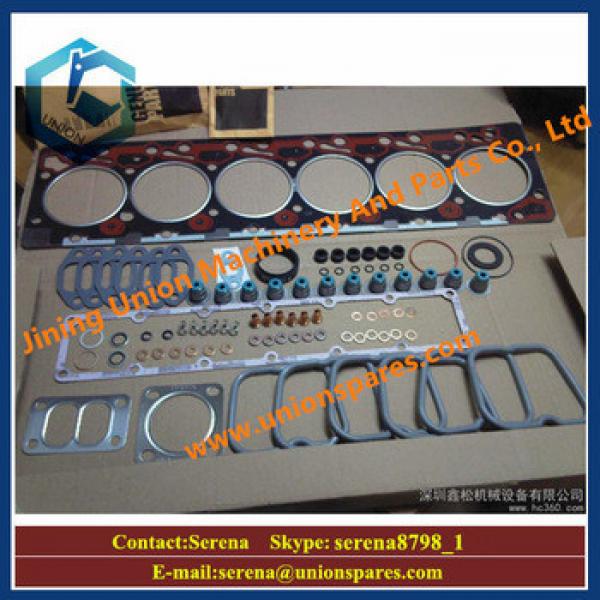 diesel engine overhaul kit for excavator gasket kit 6D107 PC200-8 6754-K1-9901 6754-K2-9901 #5 image